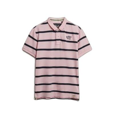 Gestreepte polo superdry vintage