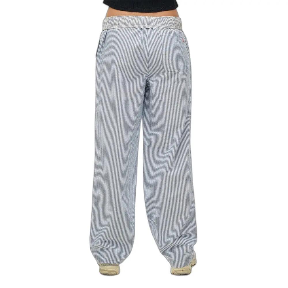 Pantaloni elasticizzati a righe in cotone da donna Superdry 6/6
