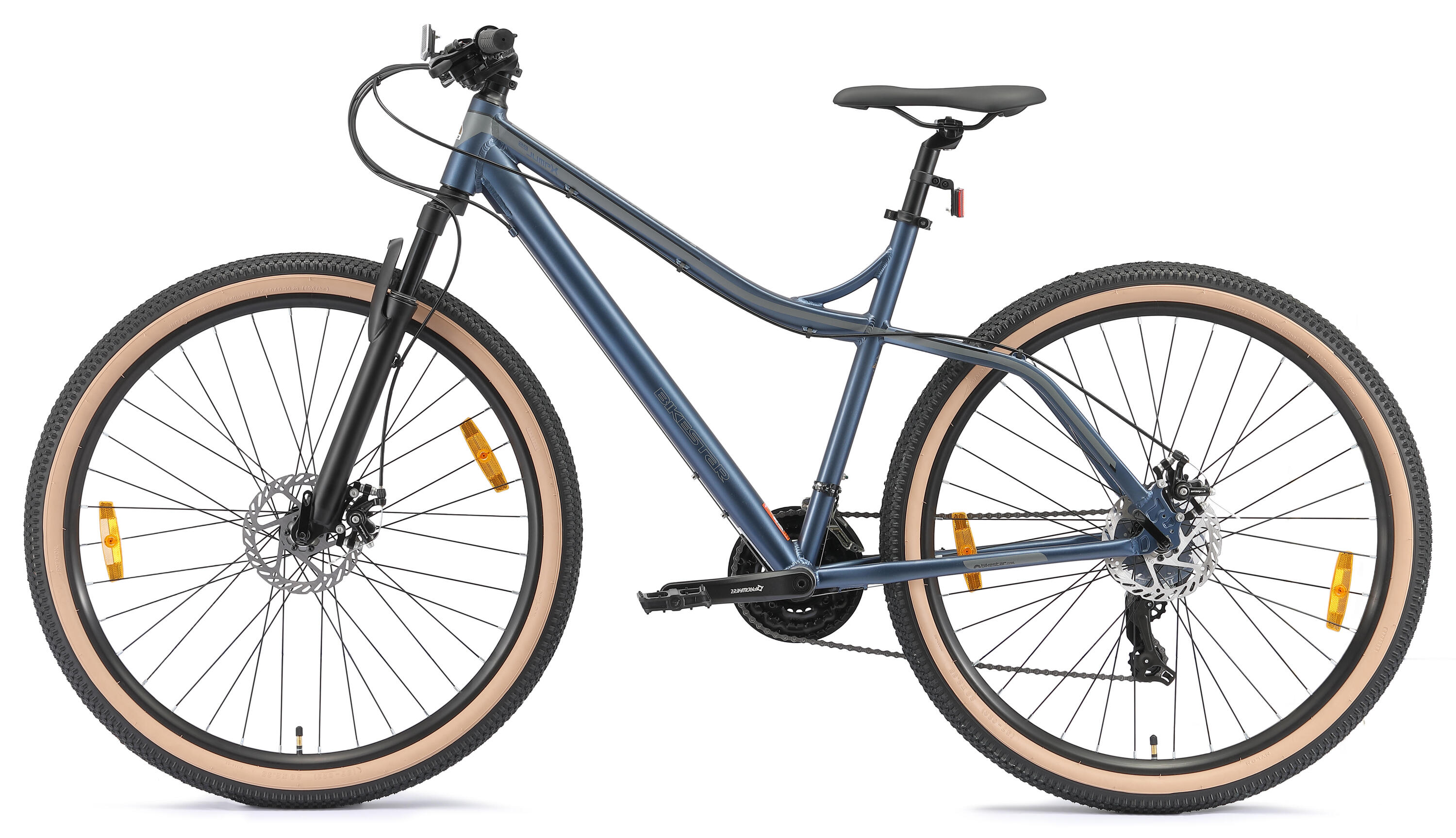 VTT 29" aluminium, semi-rigide, 21 vitesses, frein à disque 3/7