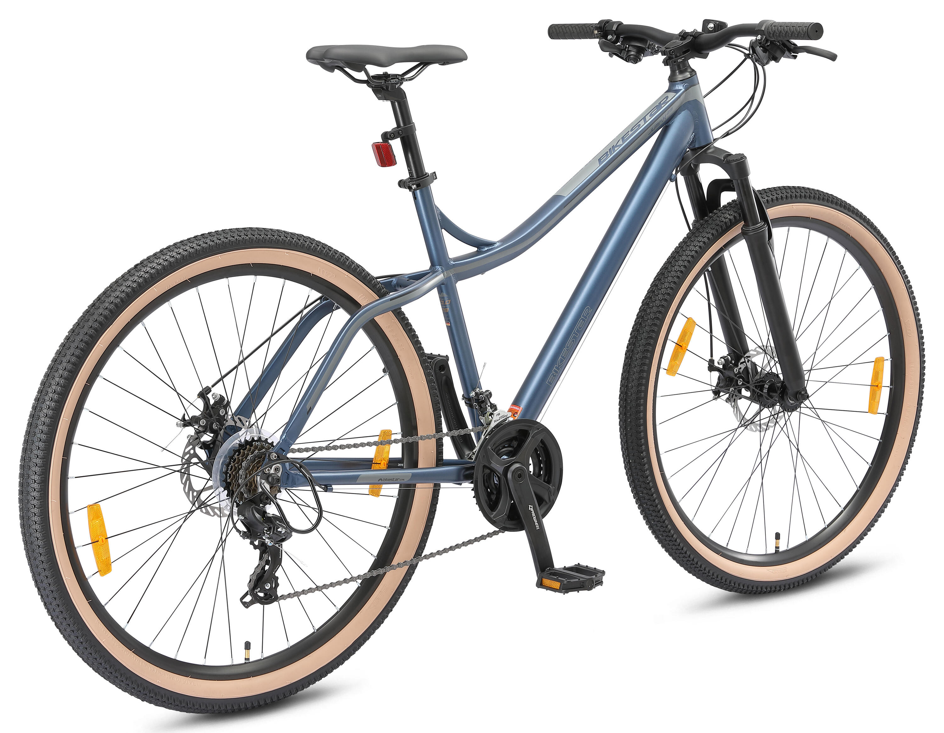 VTT 29" aluminium, semi-rigide, 21 vitesses, frein à disque 4/7