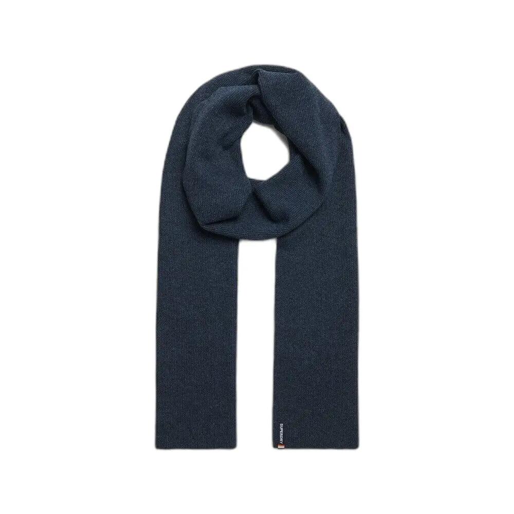 Knitted scarf with logo for women Superdry Essential