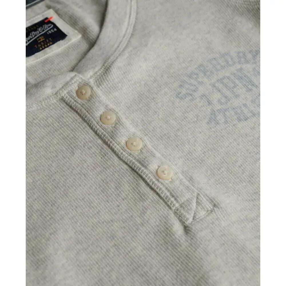 T-shirt a maniche lunghe con bottoni da donna Superdry Athletic 2/2