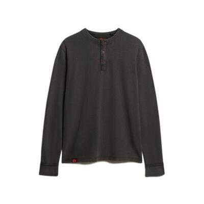 T-shirt met lange mouwen superdry vintage textured grandad