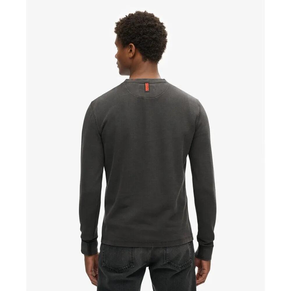 Camiseta de manga larga Superdry Vintage Textured Grandad 4/5