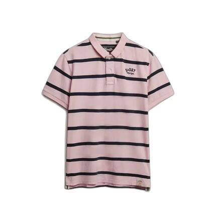 Koszulka polo w paski Superdry Vintage