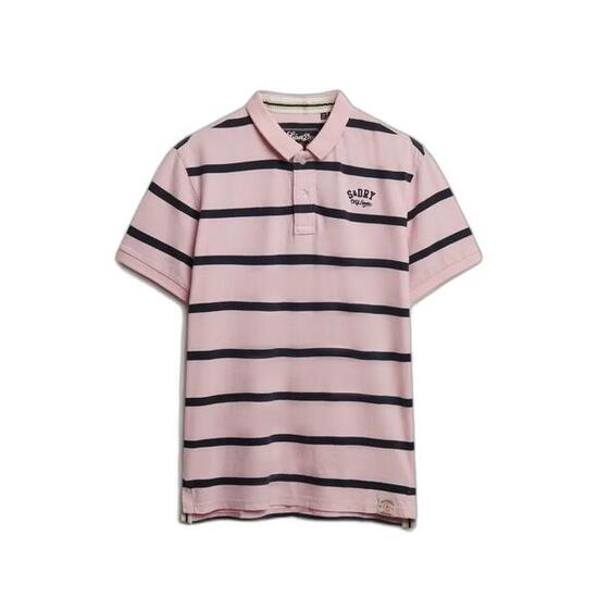 Koszulka polo w paski Superdry Vintage