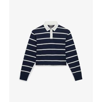 Polo manches longues femme Superdry Athletic Essentials Stripe