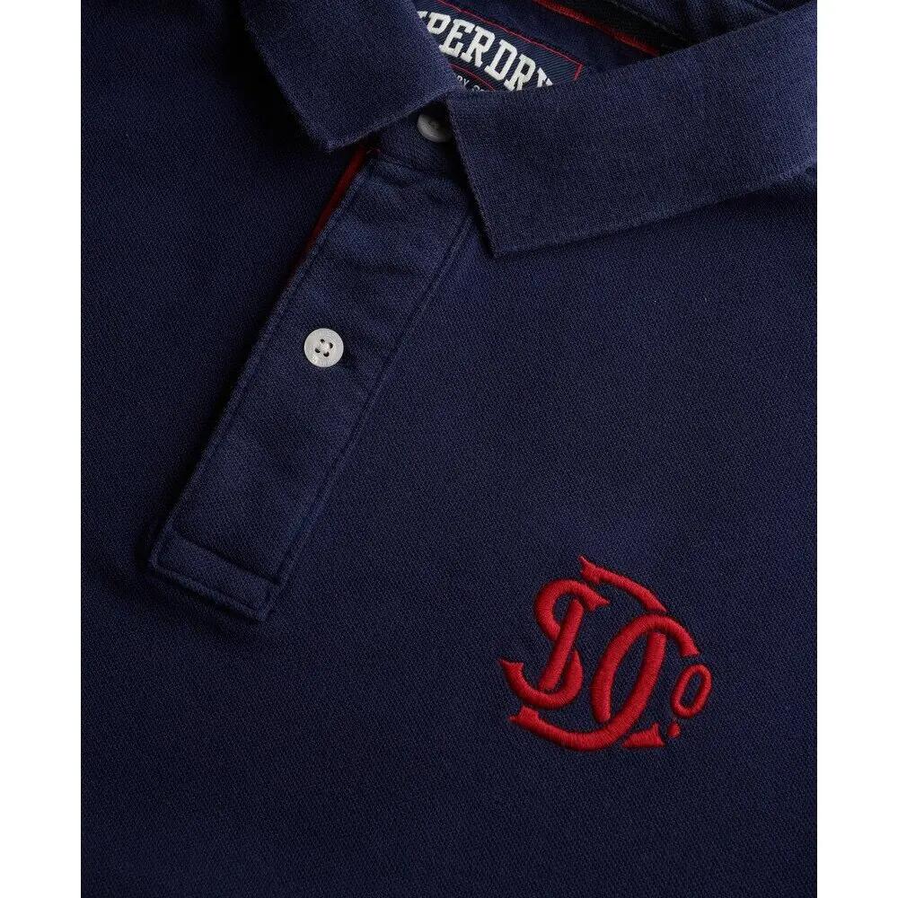 Polo piqué monogramma Superdry 2/2