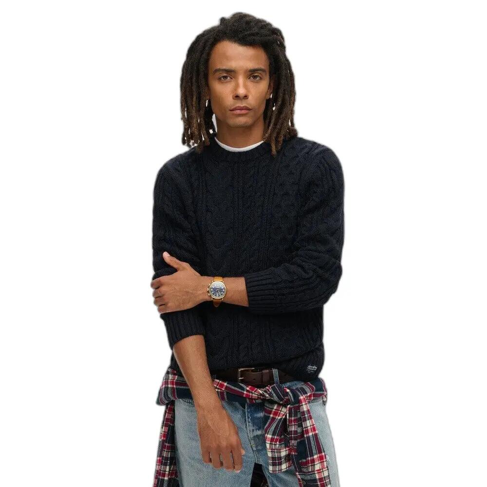 Pull maille torsadée Superdry Jacob 3/6
