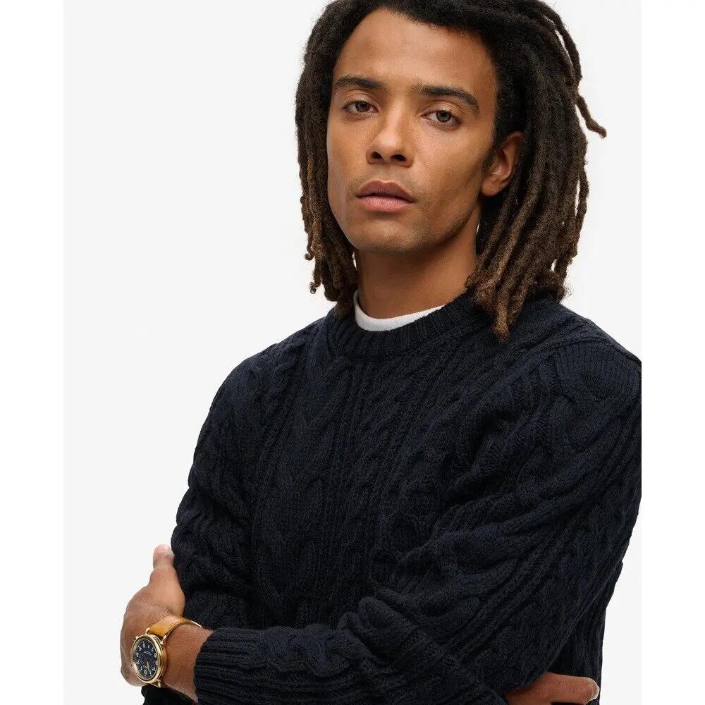 Pull maille torsadée Superdry Jacob 5/6