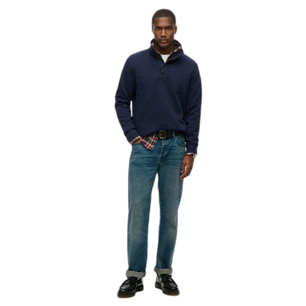 Pull camionneur classique en piqué Superdry 3/5