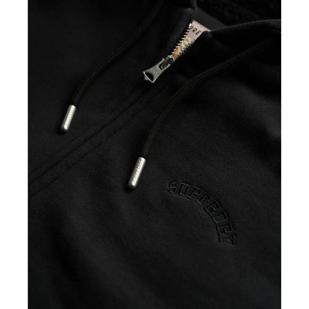 Felpa con cerniera a cappuccio da donna Superdry Borg 2/2