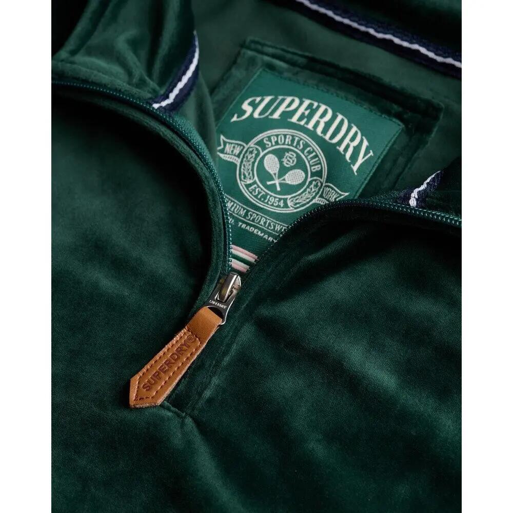 Felpa con zip in velluto donna Superdry Country Club 2/2
