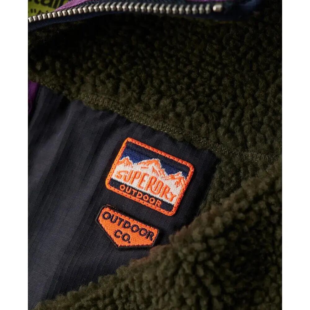 Polaire 1/2 zip rétro vintage femme Superdry 7/7