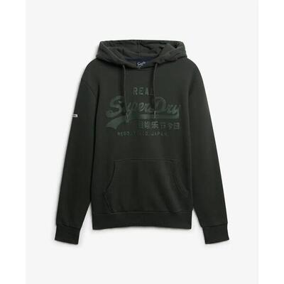 Hoodie superdry vintage logo tonal