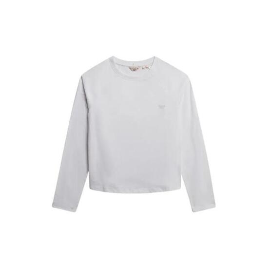 T-shirt manches longues avec logo femme Superdry Essential