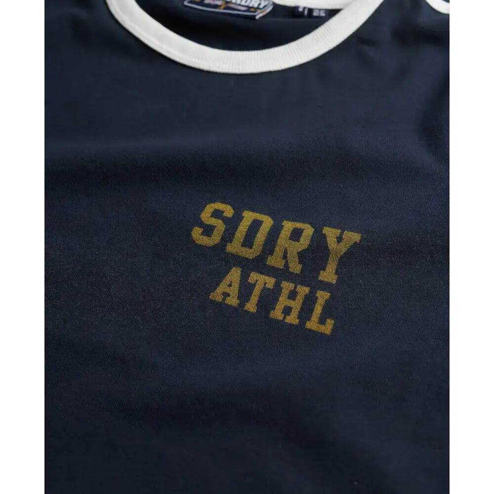 Gestreept dames-T-shirt Superdry Athletic Essentials 2/2