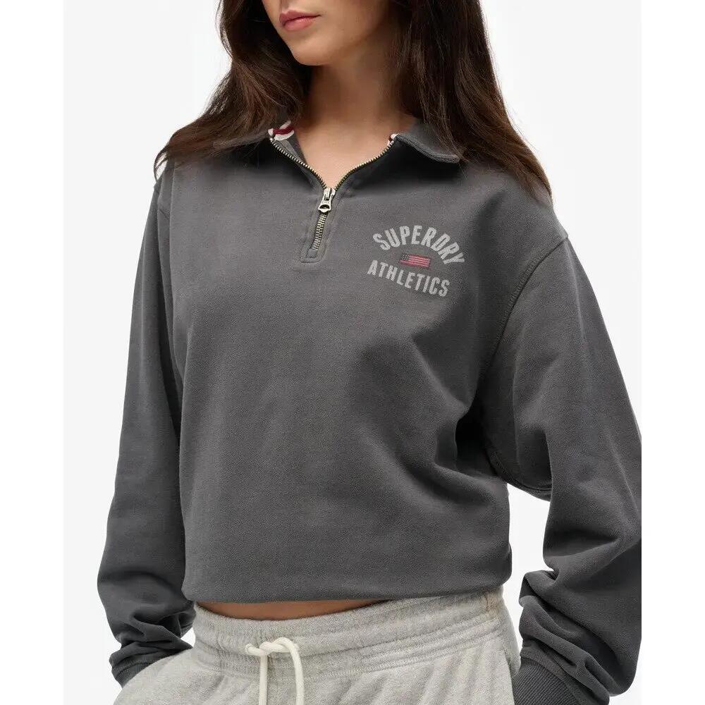 Sweatshirt 1/4 zip femme Superdry Athletic 4/5