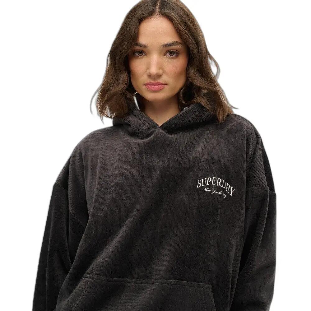 Felpa con cappuccio da donna Superdry Country Club 6/7