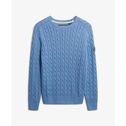 Lässiger Damen-Pullover mit Zopfmuster Superdry