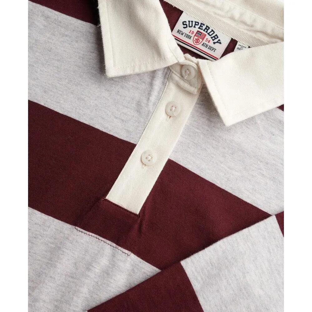 Polo manches longues femme Superdry Athletic Essentials Stripe 2/2