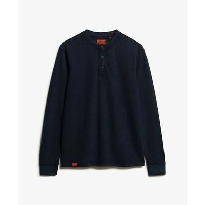 T-shirt met lange mouwen superdry vintage textured grandad