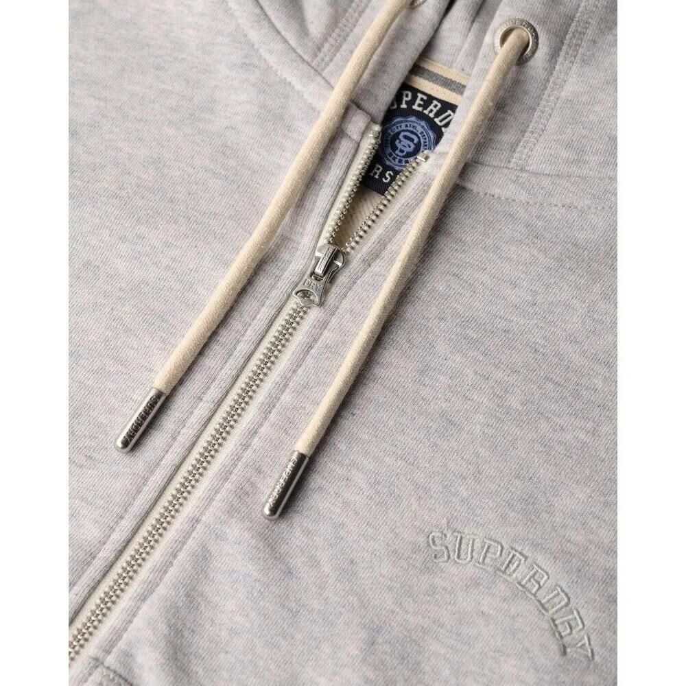 Felpa corta con cappuccio e zip con logo donna Superdry Essential 2/2