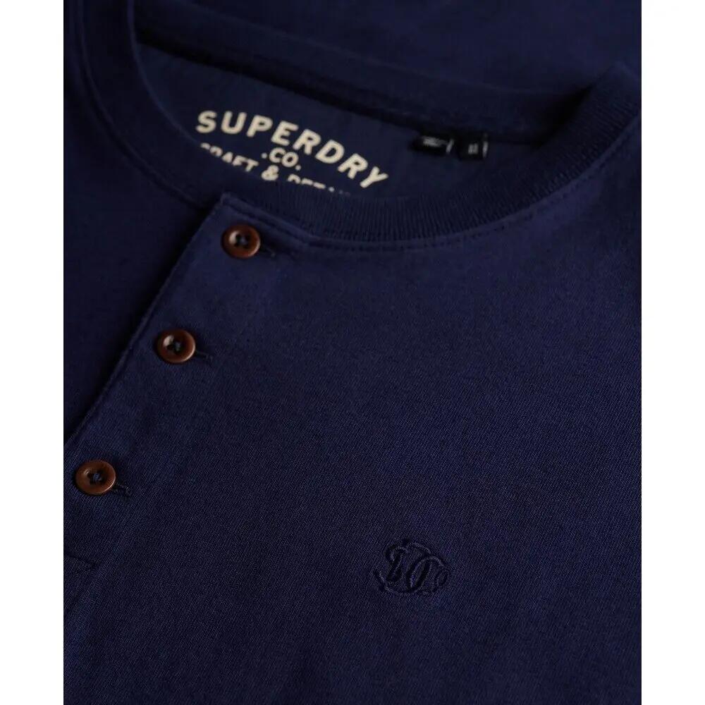 Koszulka z długim rękawem Superdry Classic Essential Grandad 2/2