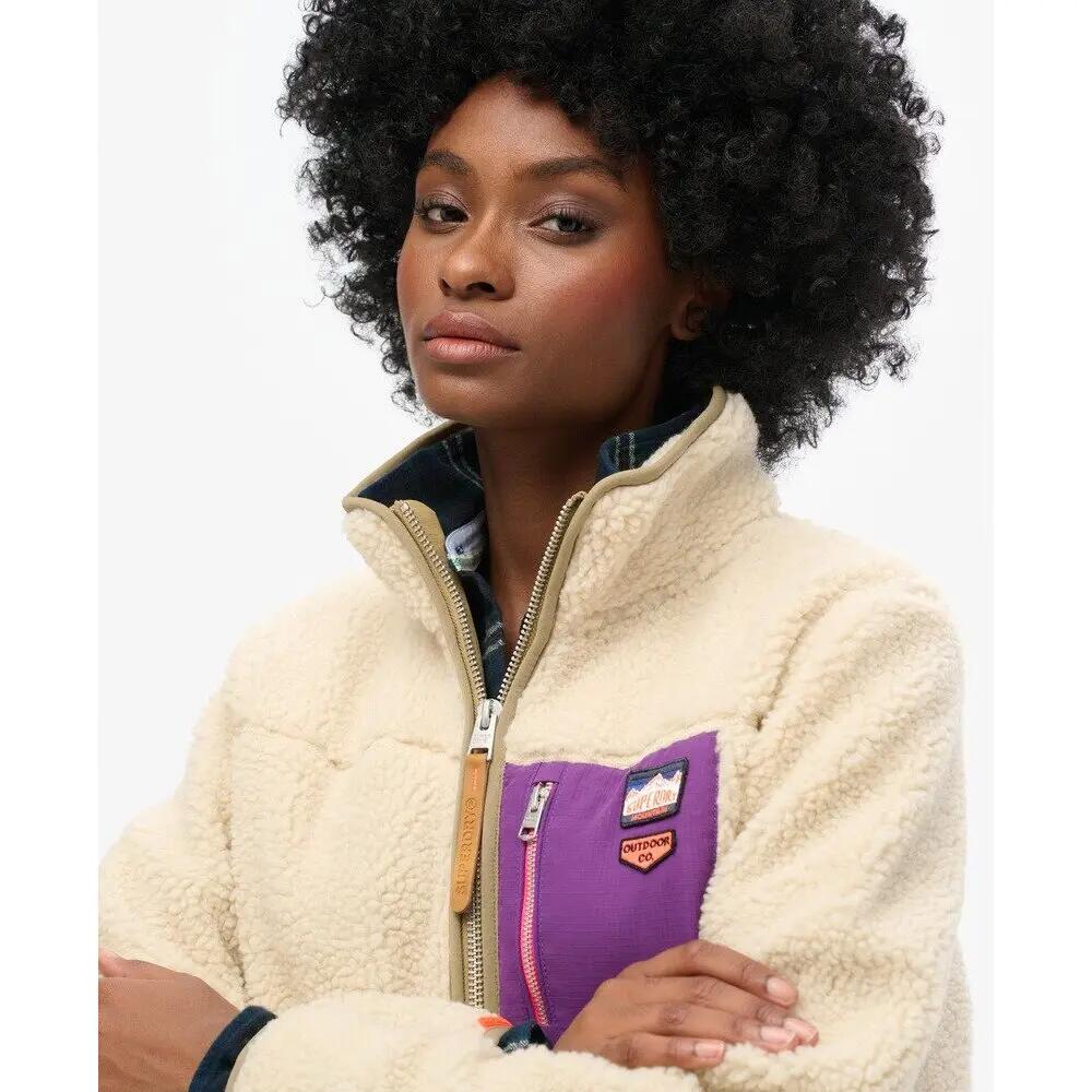 Polaire à demi fermeture zippée femme Superdry Vintage 5/7