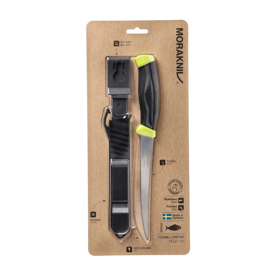 MoraKniv Begleiter Angeln Filet 155 4/5
