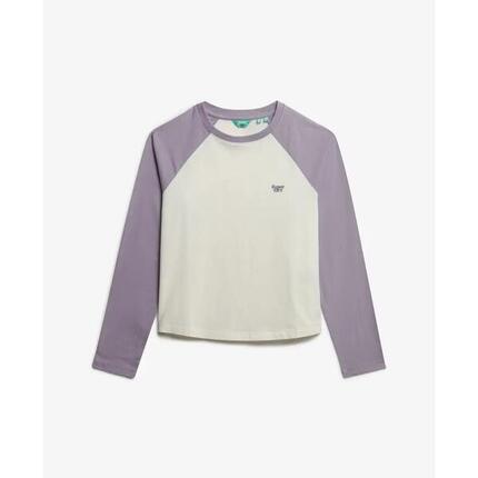 T-shirt manches longues femme Superdry Essential Logo