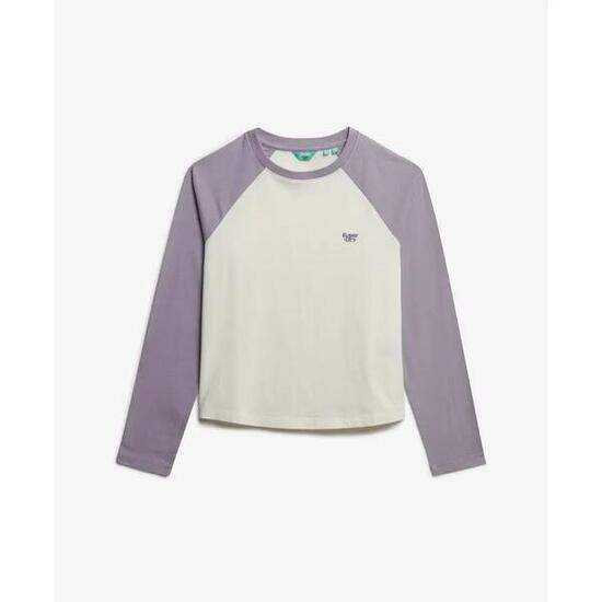 T-shirt manches longues femme Superdry Essential Logo