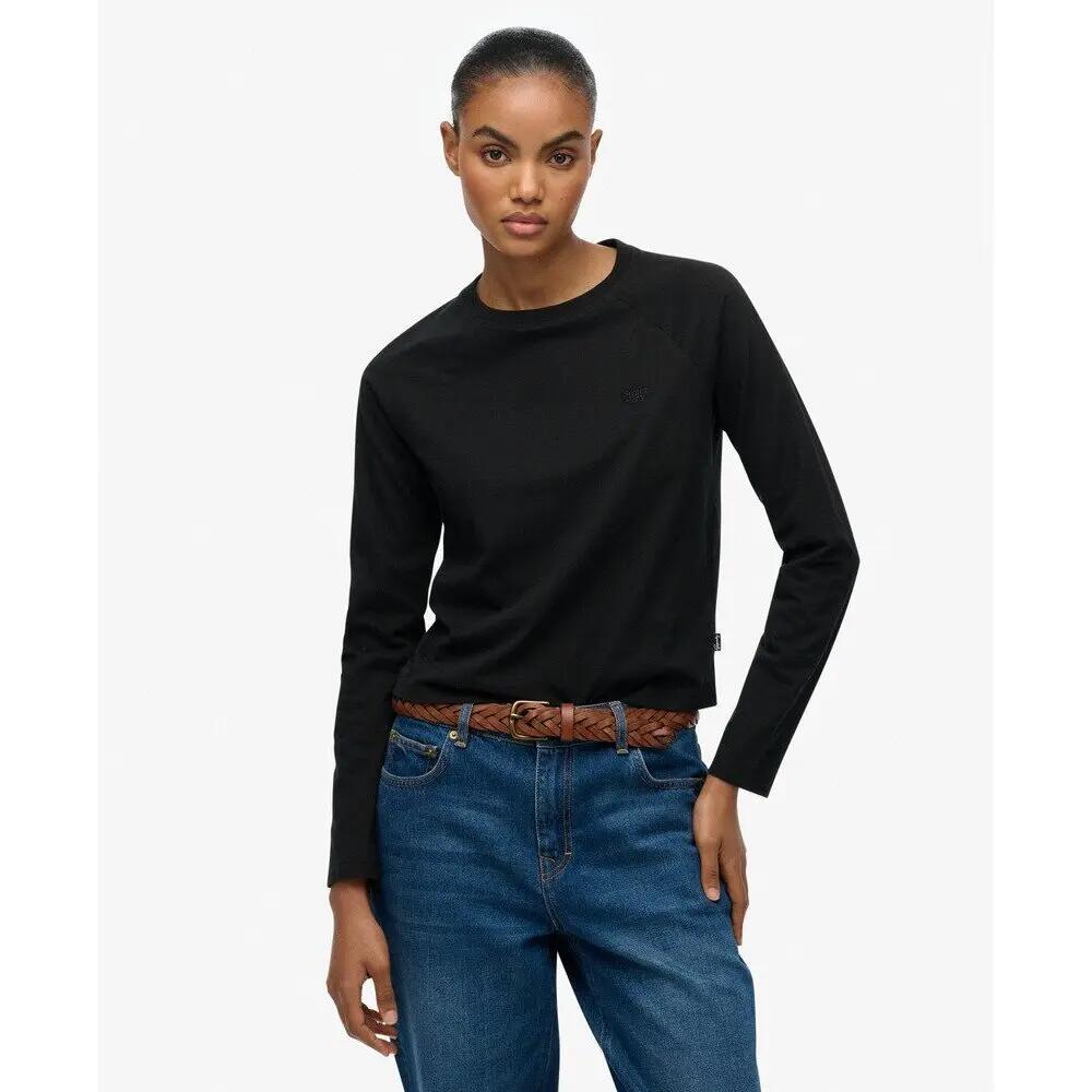 Maglietta a manica lunga da donna Superdry Essential Logo 2/6