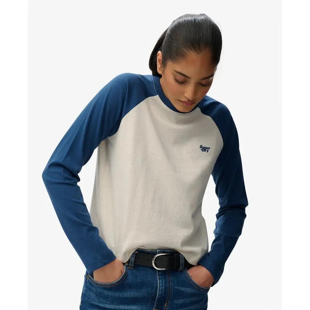 Maglietta a manica lunga da donna Superdry Essential Logo 3/6
