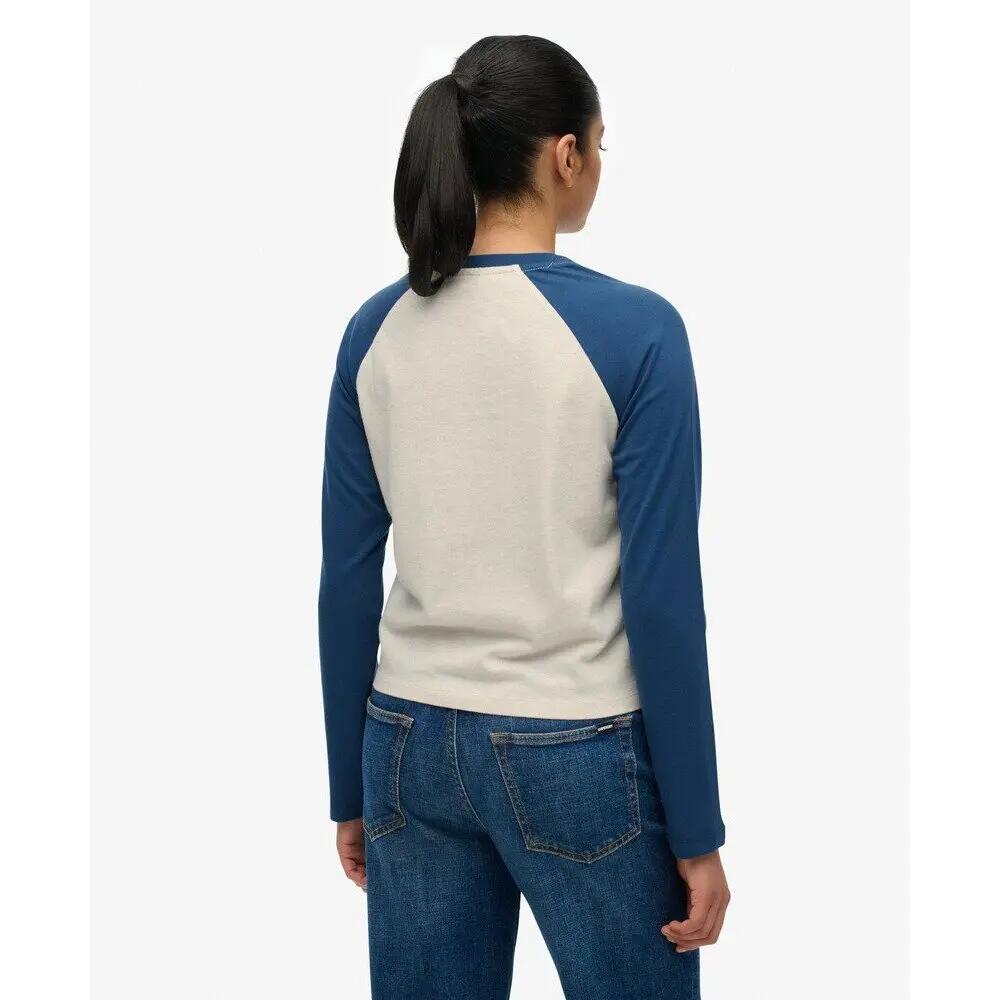 Maglietta a manica lunga da donna Superdry Essential Logo 5/6