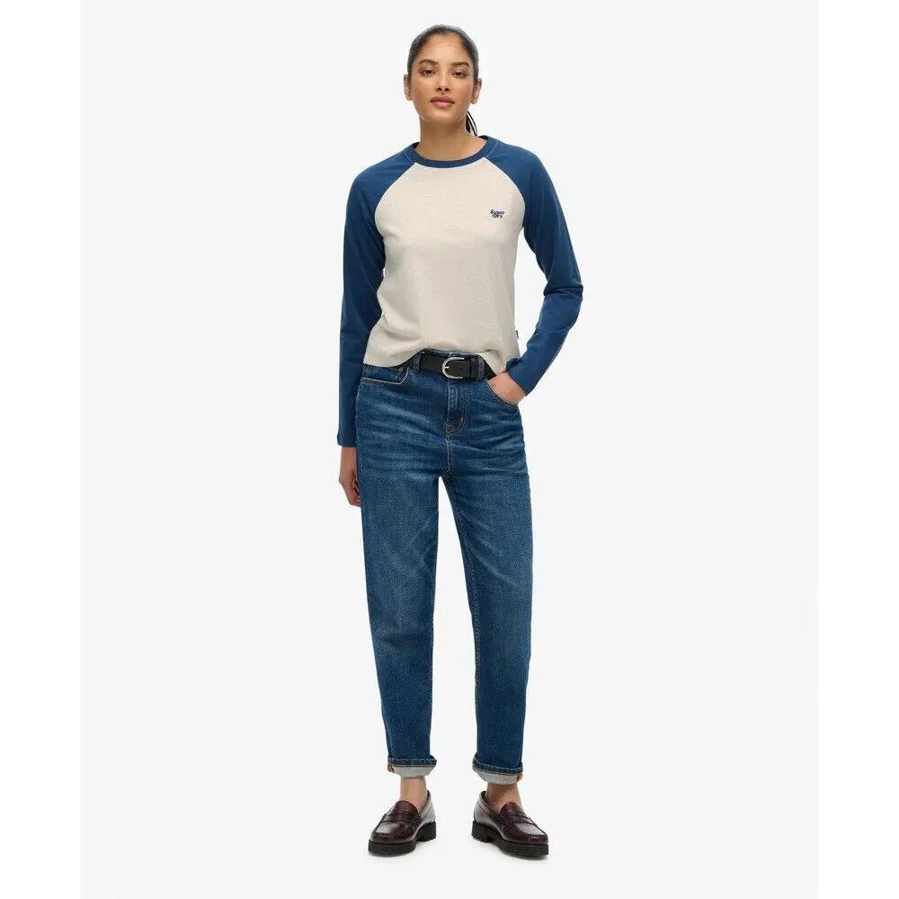 Maglietta a manica lunga da donna Superdry Essential Logo 4/6