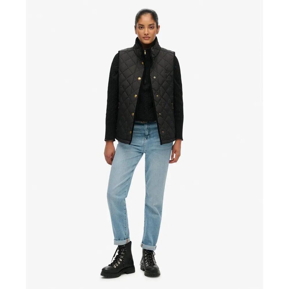 Doudoune sans manches femme Superdry Estate Country Liner 3/7
