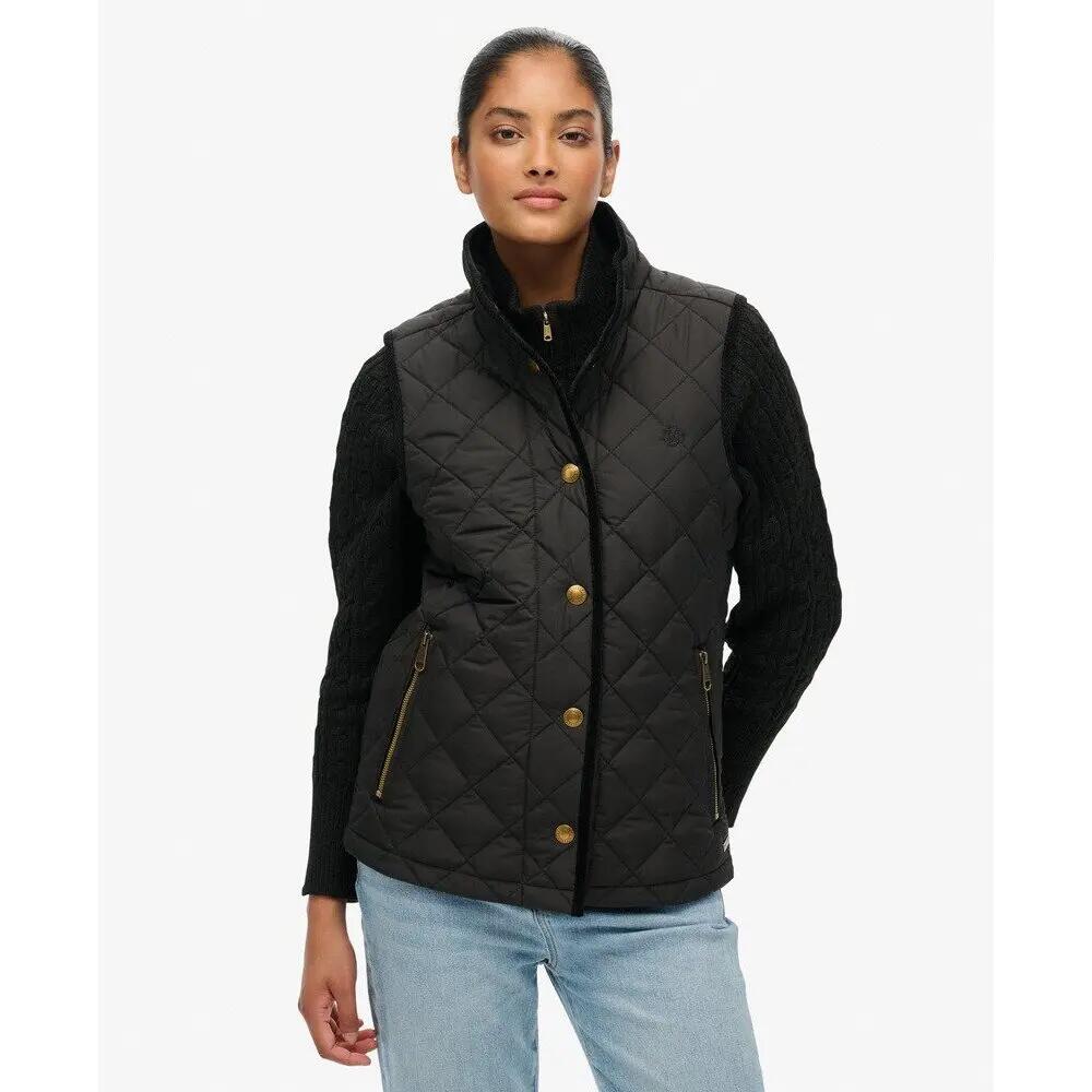 Doudoune sans manches femme Superdry Estate Country Liner 2/7