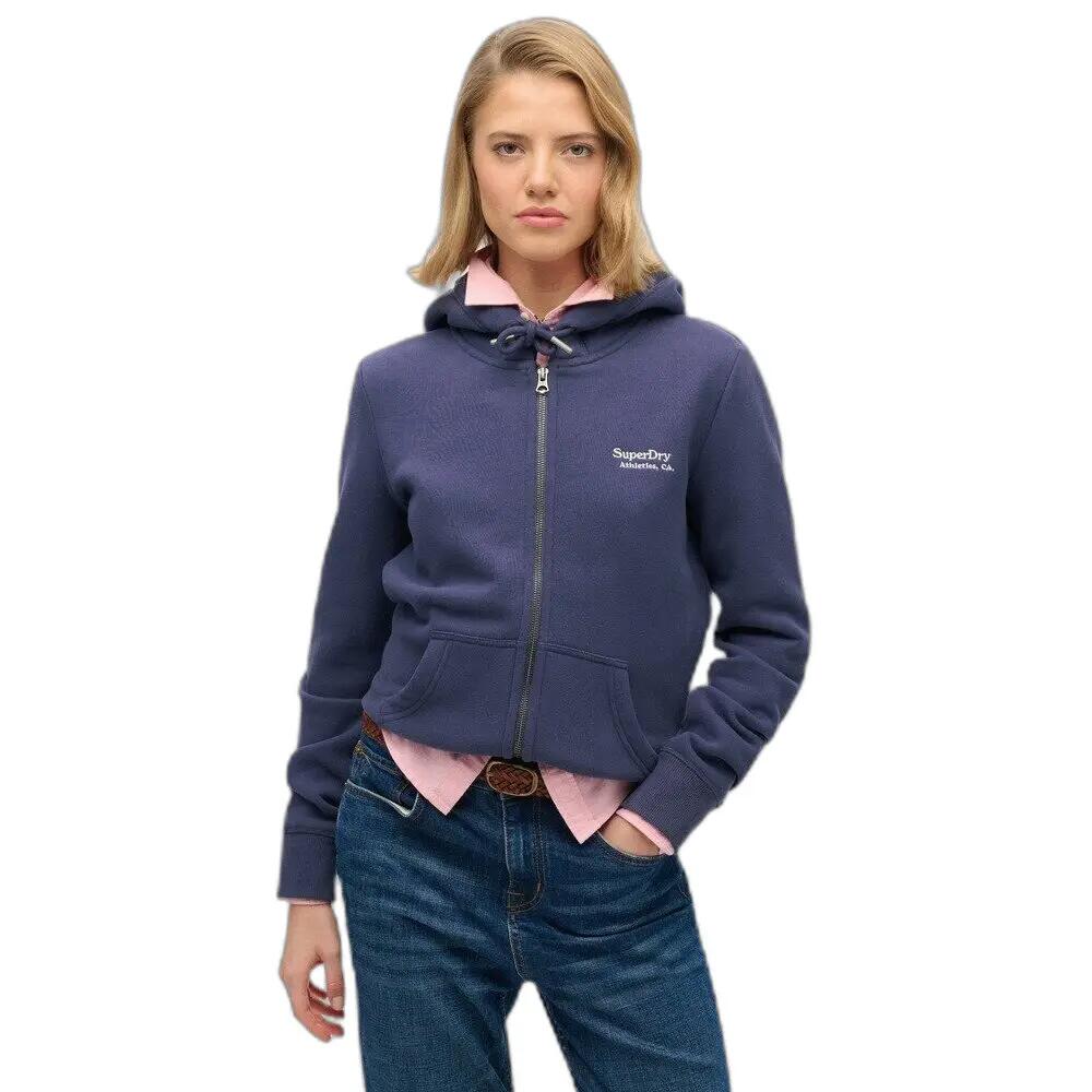 Hoodie Damen Superdry Athletic Essentials Logo 2/7