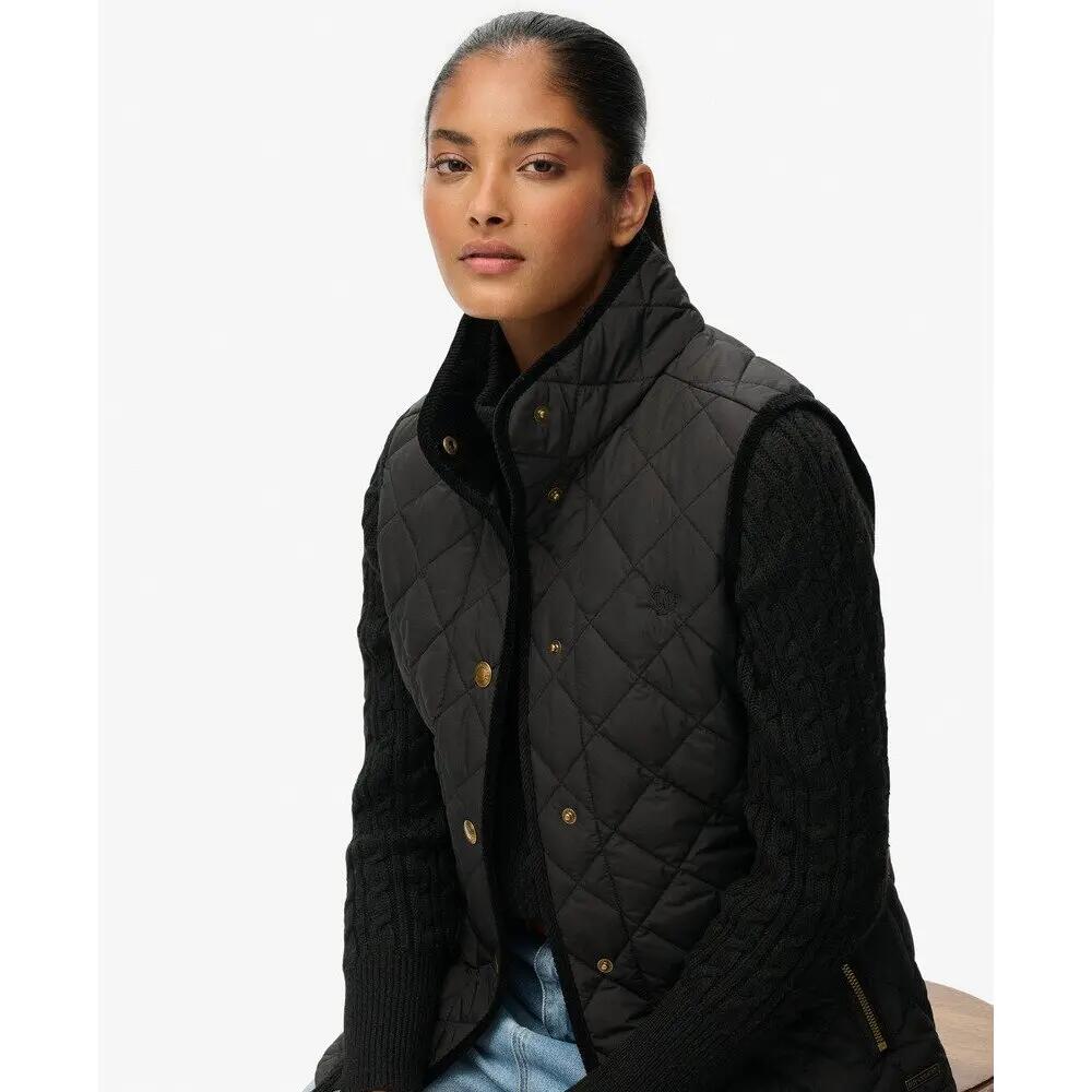 Doudoune sans manches femme Superdry Estate Country Liner 6/7