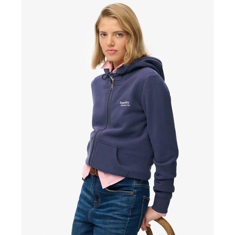 Hoodie Damen Superdry Athletic Essentials Logo 5/7