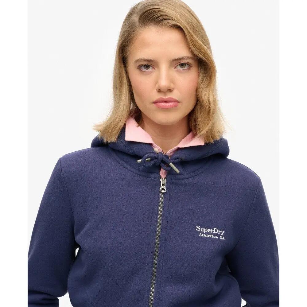 Hoodie Damen Superdry Athletic Essentials Logo 7/7