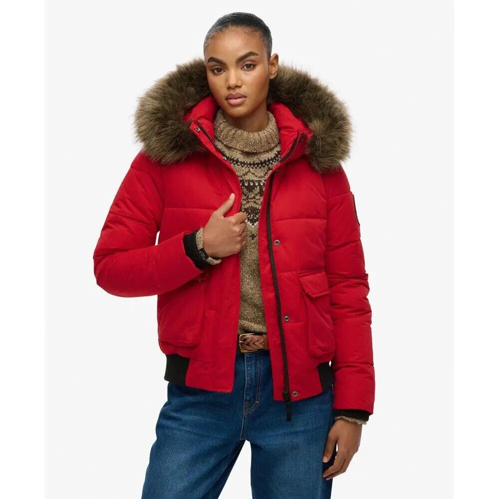 Veste bomber femme Superdry Everest Ella 2/7