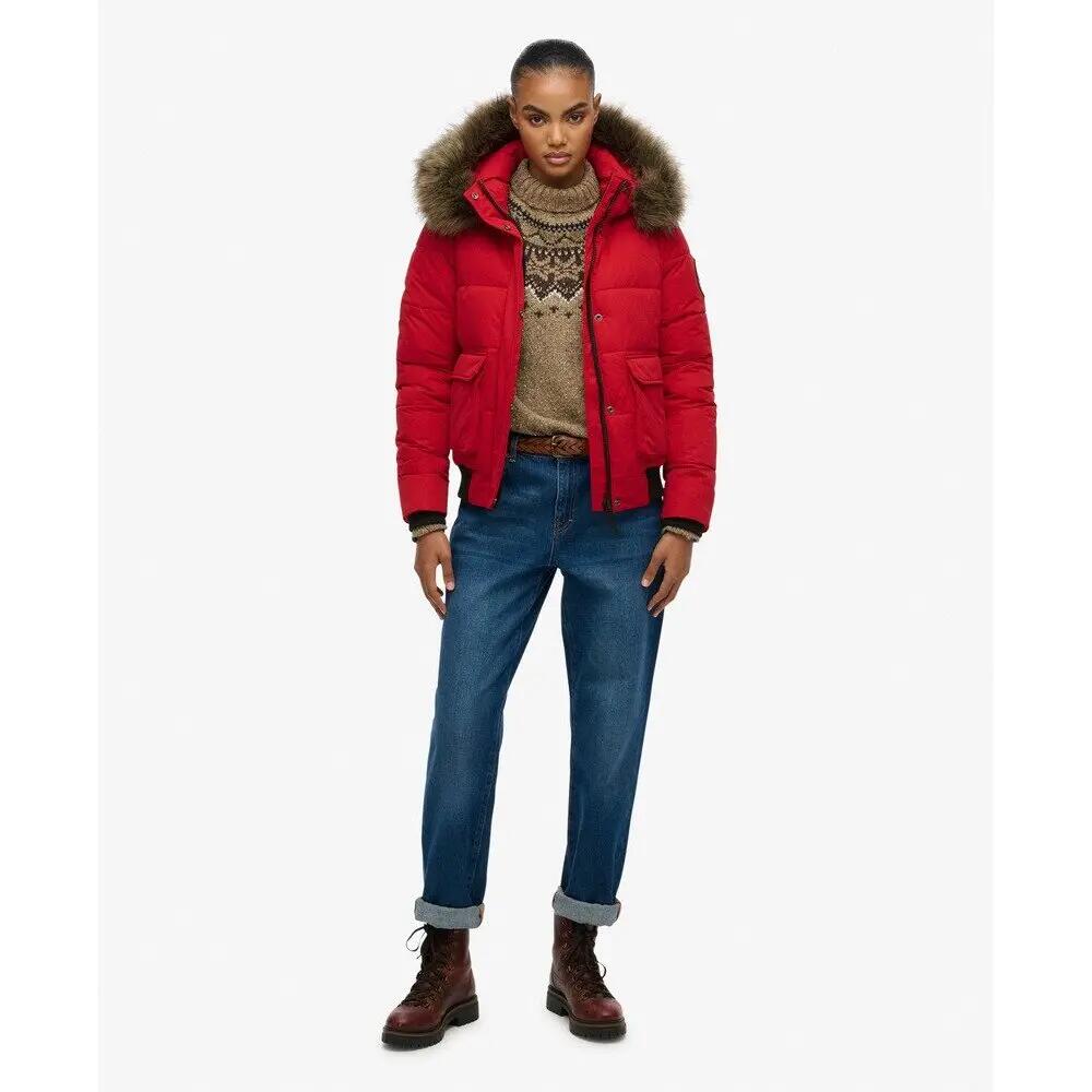 Veste bomber femme Superdry Everest Ella 4/7