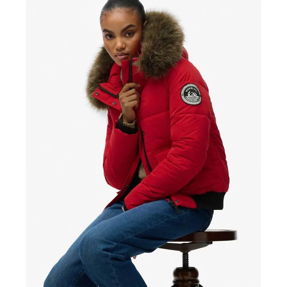 Veste bomber femme Superdry Everest Ella 6/7