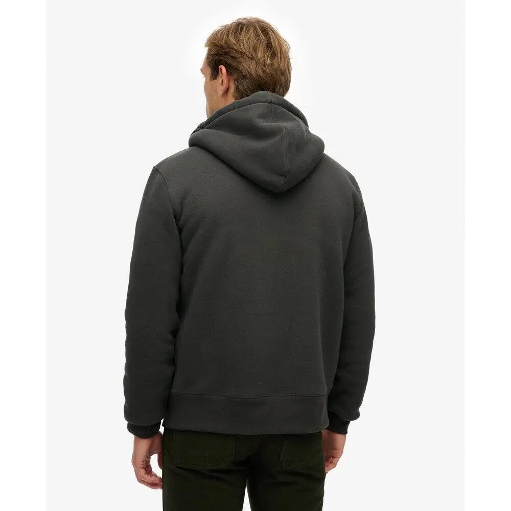 Felpa con cerniera a cappuccio Superdry Borg 3/6