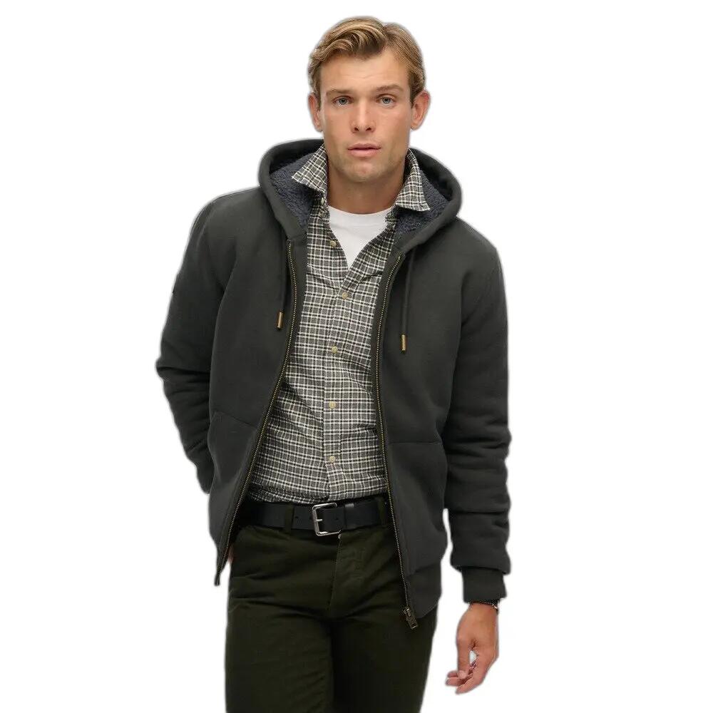 Felpa con cerniera a cappuccio Superdry Borg 4/6