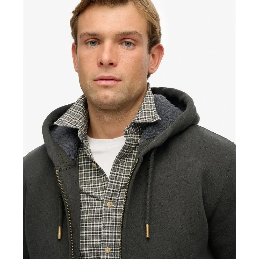Felpa con cerniera a cappuccio Superdry Borg 6/6