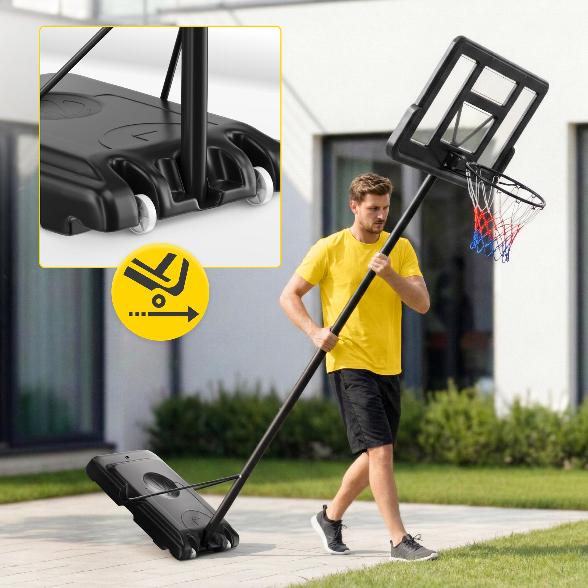 Volně stojící basketbalový koš SHOOTER FALCON 7/7