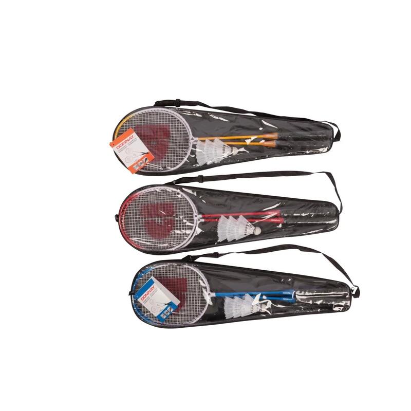 Set da badminton Donnay 2 racchette 3 palline 6/6